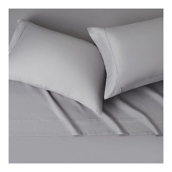 Amazon Basics Full Sheet Set, Dark Gray Microfiber, Deep Pockets, OEKO-TEX Certi - Picture 3 of 6